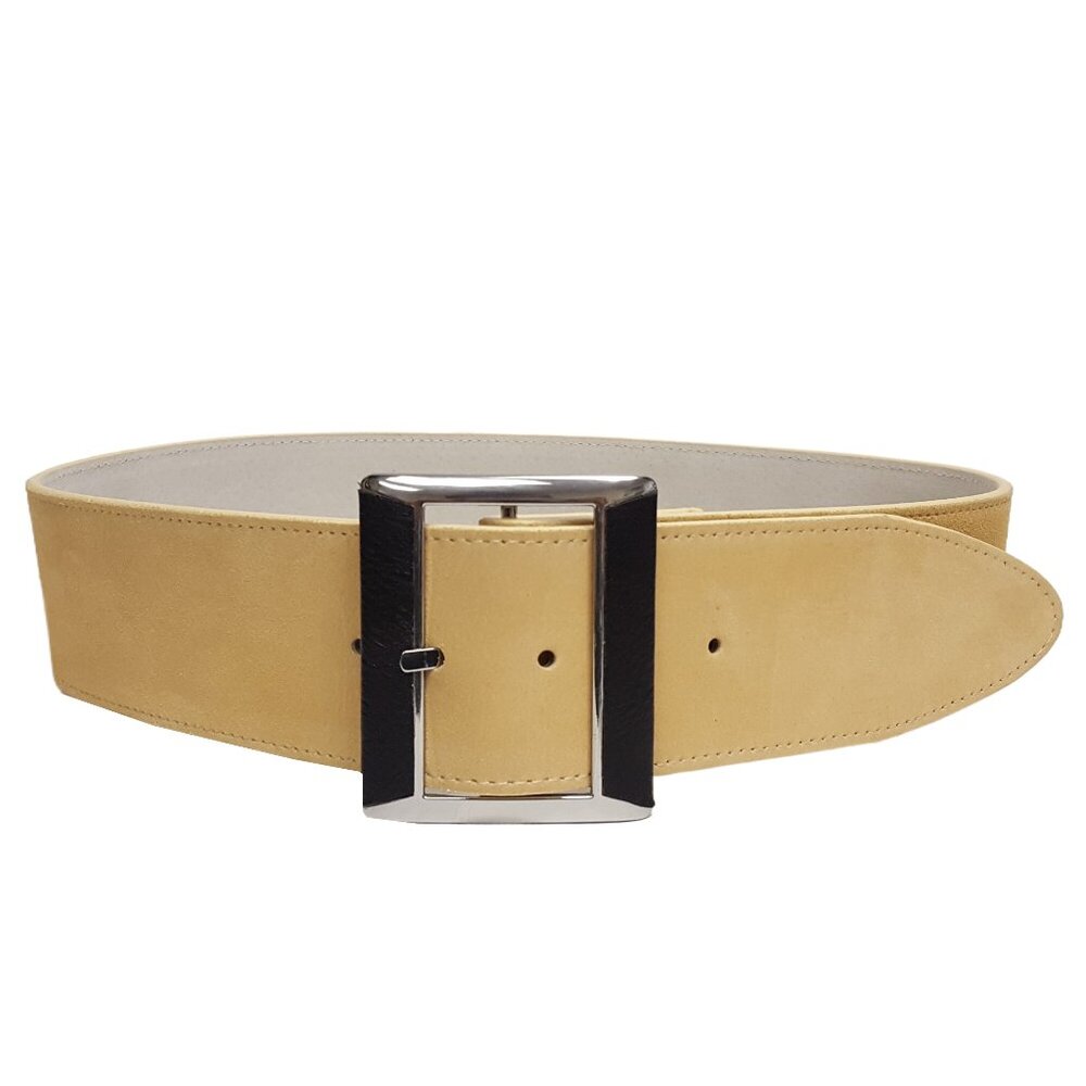 Western Wide Genuine Suede Women Belt